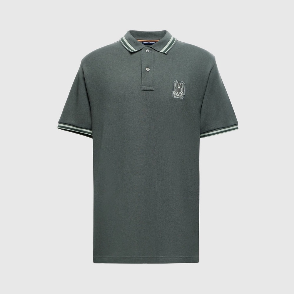 Big And Tall Pierce Pique Polo